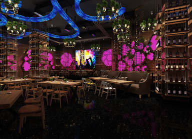 餐廳設計|猫咪香蕉黄色网站餐廳設計